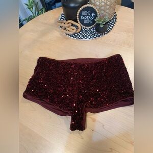 NWOT Wild Fable sequin shorts size XL